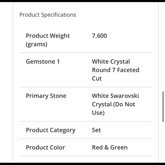 LED Swarovski stud light earrings - Picture 10 of 10